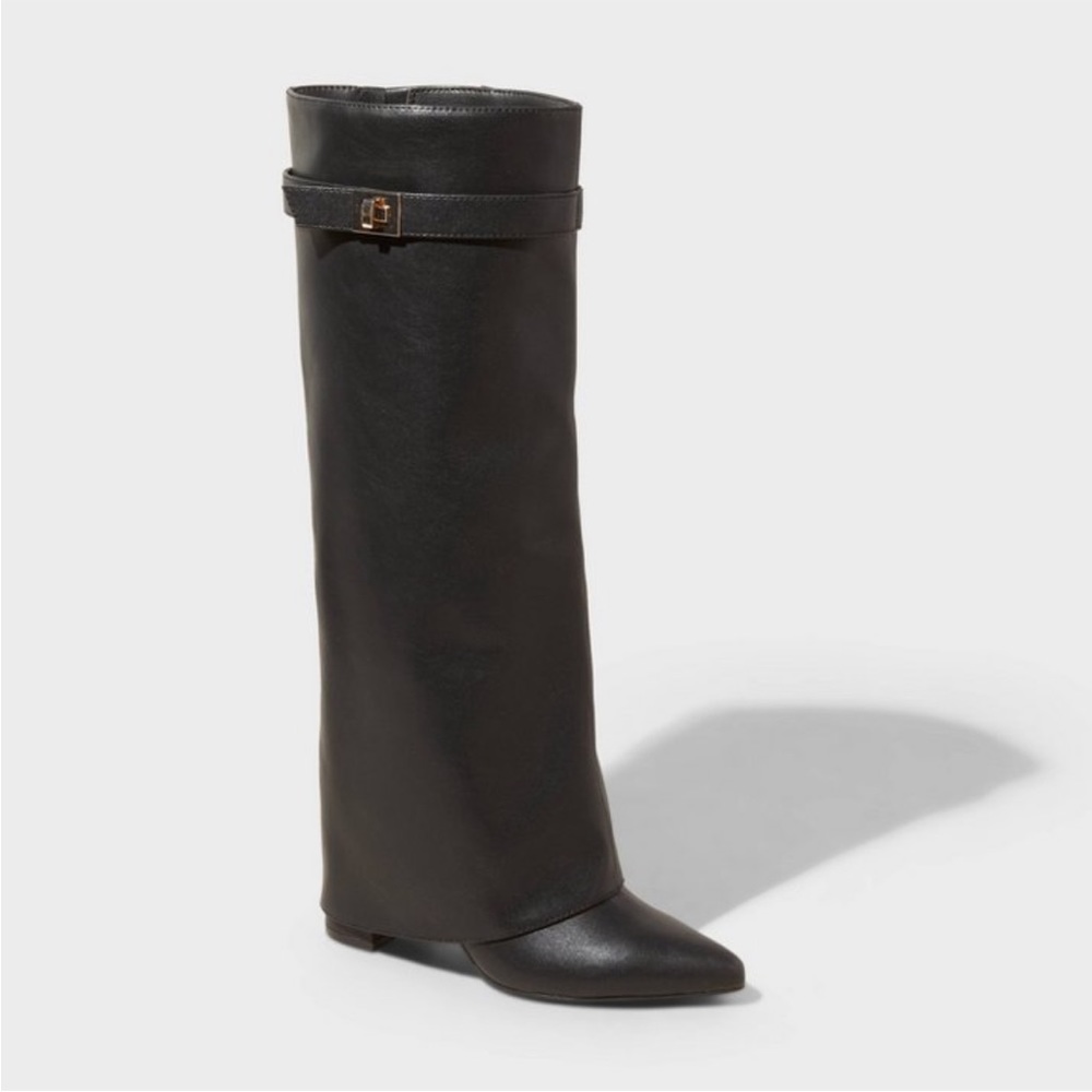 Fold over boots